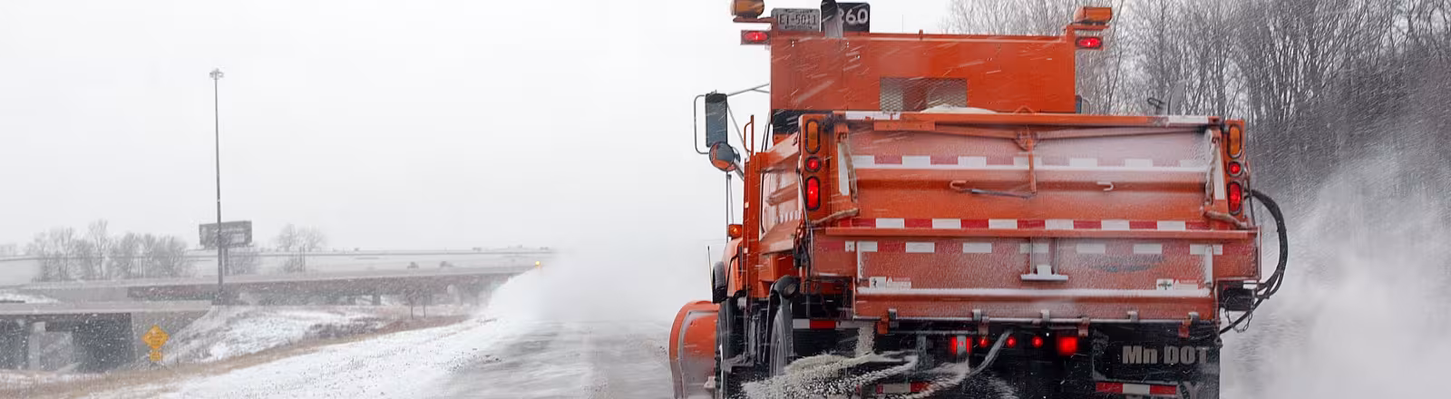 Winter Salt Truck