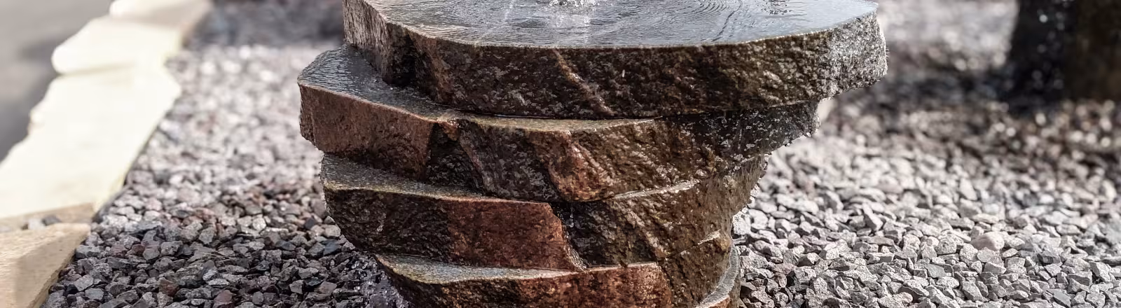 Cut Boulder Fountain, per layer