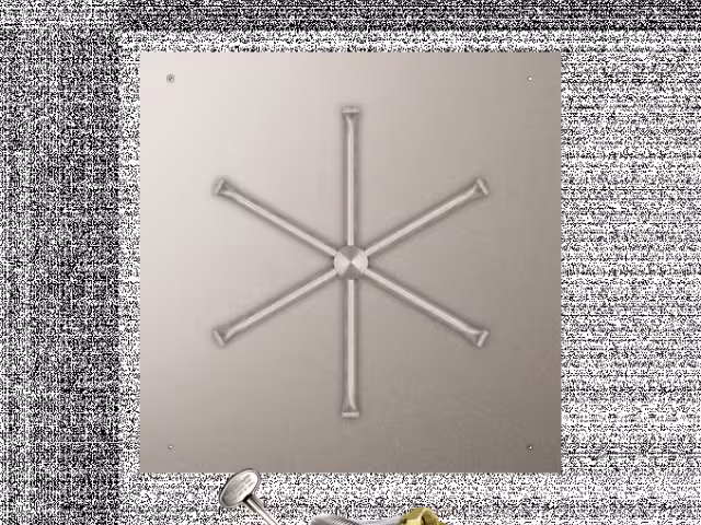 Square Fire Pit Burner Kit 30" Match Lit