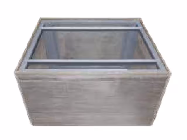 Square Fire Pit Enclosure 48x48x18