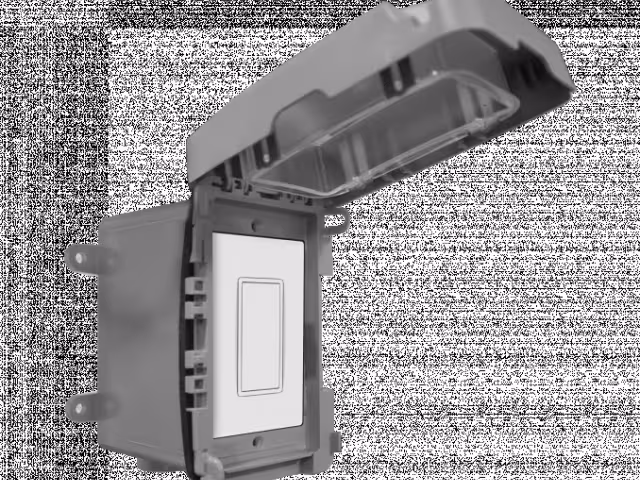 Wall Switch Weatherproof w/J-box