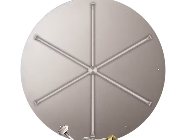 39" Round SS Disc w/36" Burner MT-NG