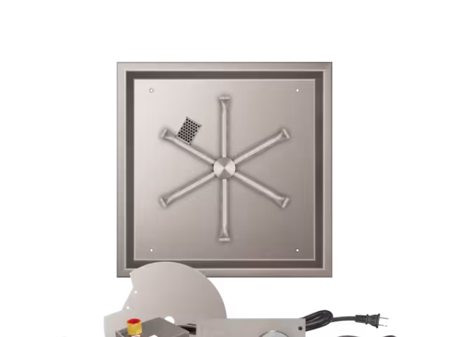 FPB Gas Burner NG BR AWS SQ Drop-in 20"