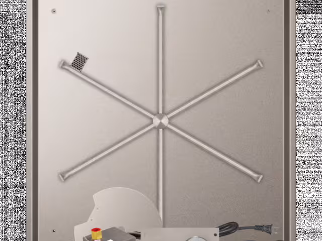 38" Square Stainless Steel Drop-In Pan