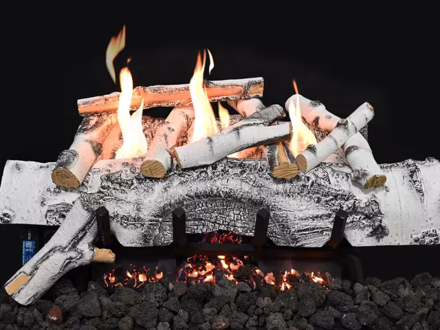 GC Firepit Aspen/Birch 18/24 9 PC Log ST