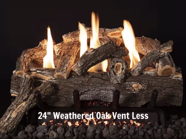 GC Firepit AZ Weather Oak 18/24 9 PC Log