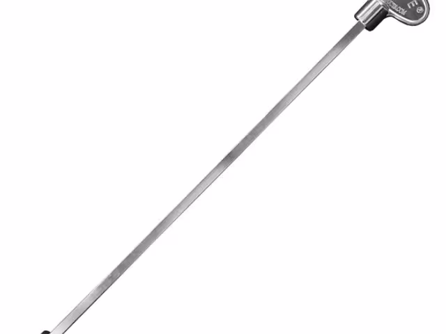 Key Value Key Polished Chrome 12"