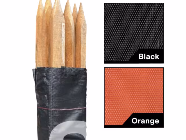 Silt Fence 3'x100FT 13 Stakes Black