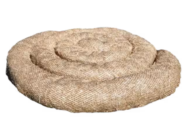 Straw Wattle 9"x25FT