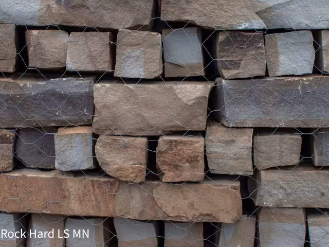 Blue Brown Edging 4"x4" Random Lengths