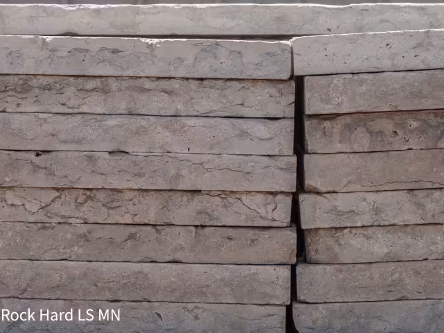 Rustic Grey Patterned 5pc Flamed 1.25"