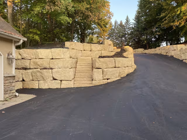 River's Edge Step Split Sawn 6"x18"x4FT