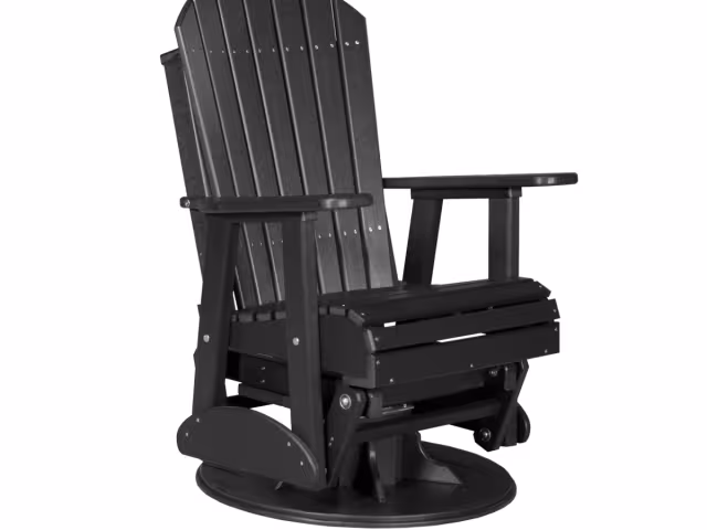 2ft Adir Swivel Glider Black