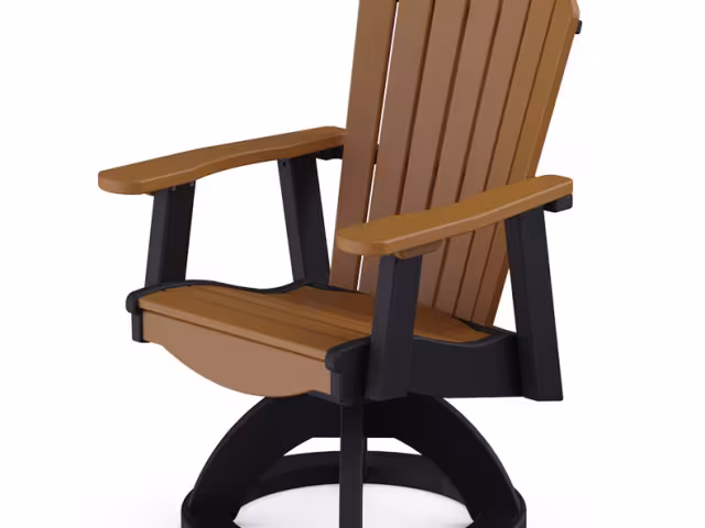 Supreme Dining Swivel Chair Coa Gra / Bl