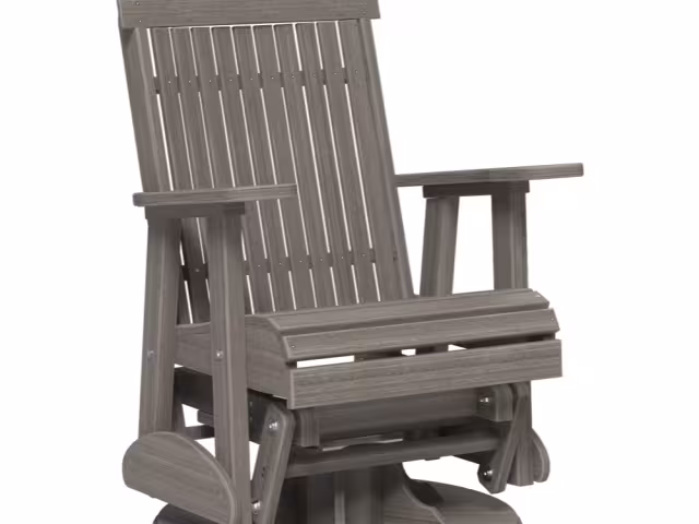 2ft Classic Swivel Gldr Coastal Gray