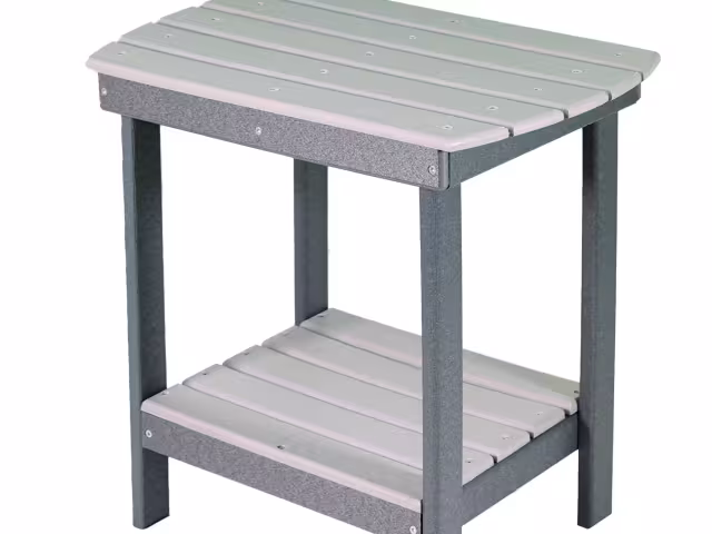 Rectangle End Table Cedar / Green