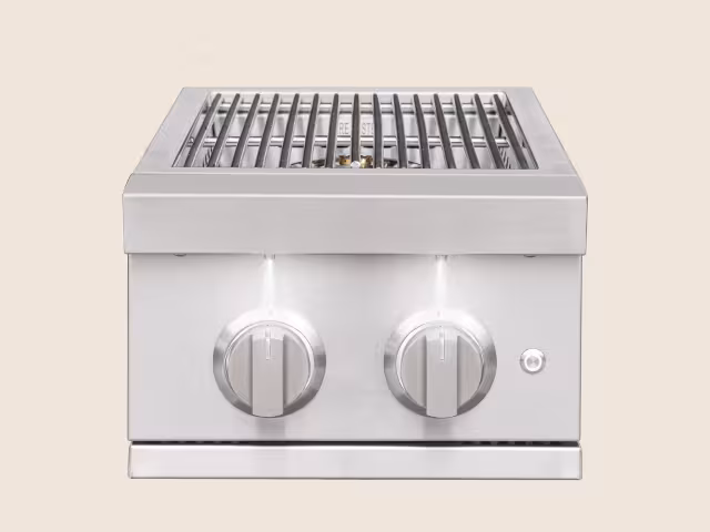 Sizzler Pro Double Side Burner w/LED