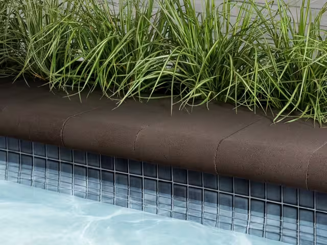 Bullnose Cap Smooth Chocolate Brown