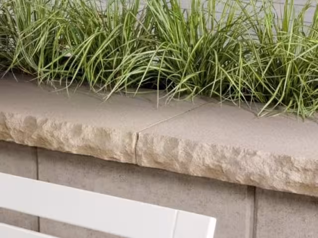 York Wall Cap KB 3pc Ivory