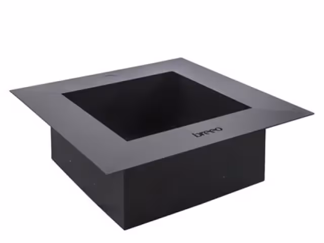 Square Fire Pit Steel Sleeve Techo