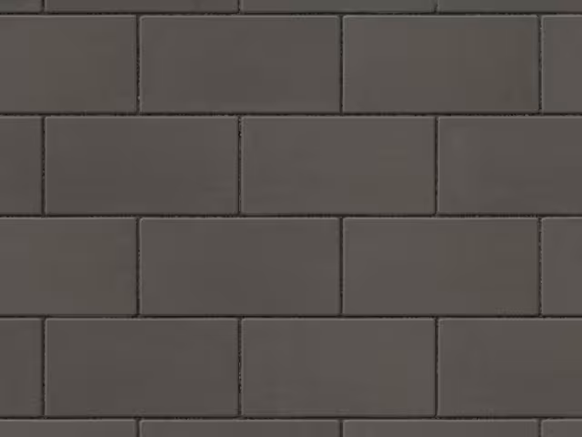 Beacon Hill Smooth Sm Rec 6cm Dark Charc