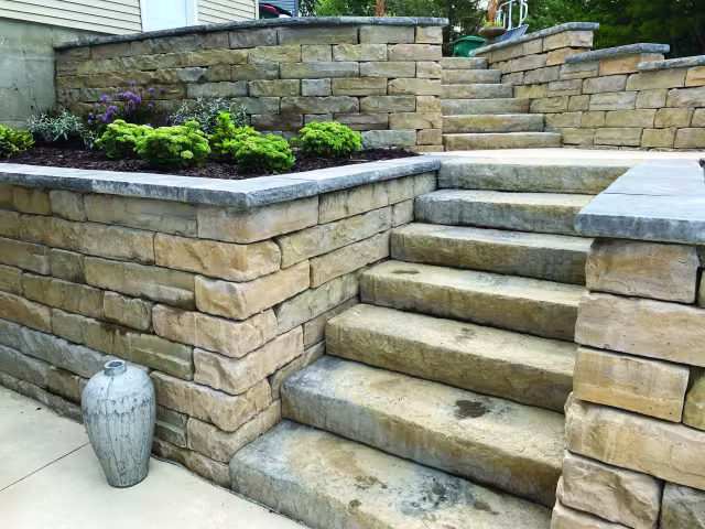 Runner Coping Thermal 12x24 Black