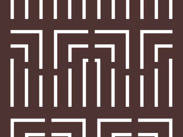 Panel Empire 48" X 70" X 5/16" Nat Brn