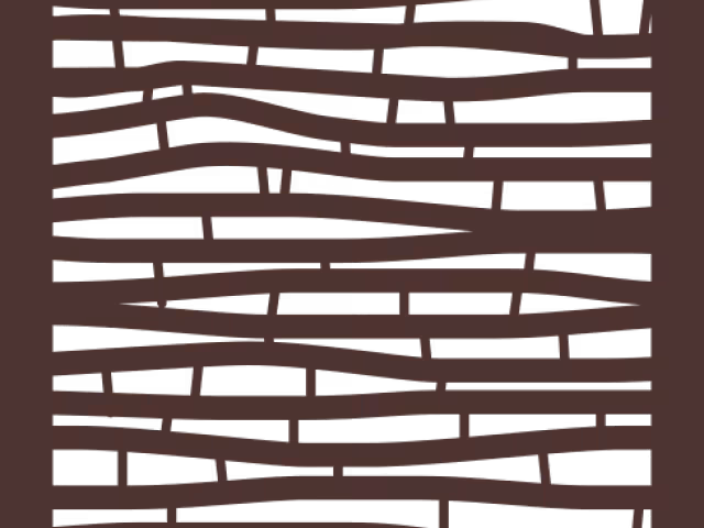 Panel Bungalow 48"X24"X5/16" Natural Brn