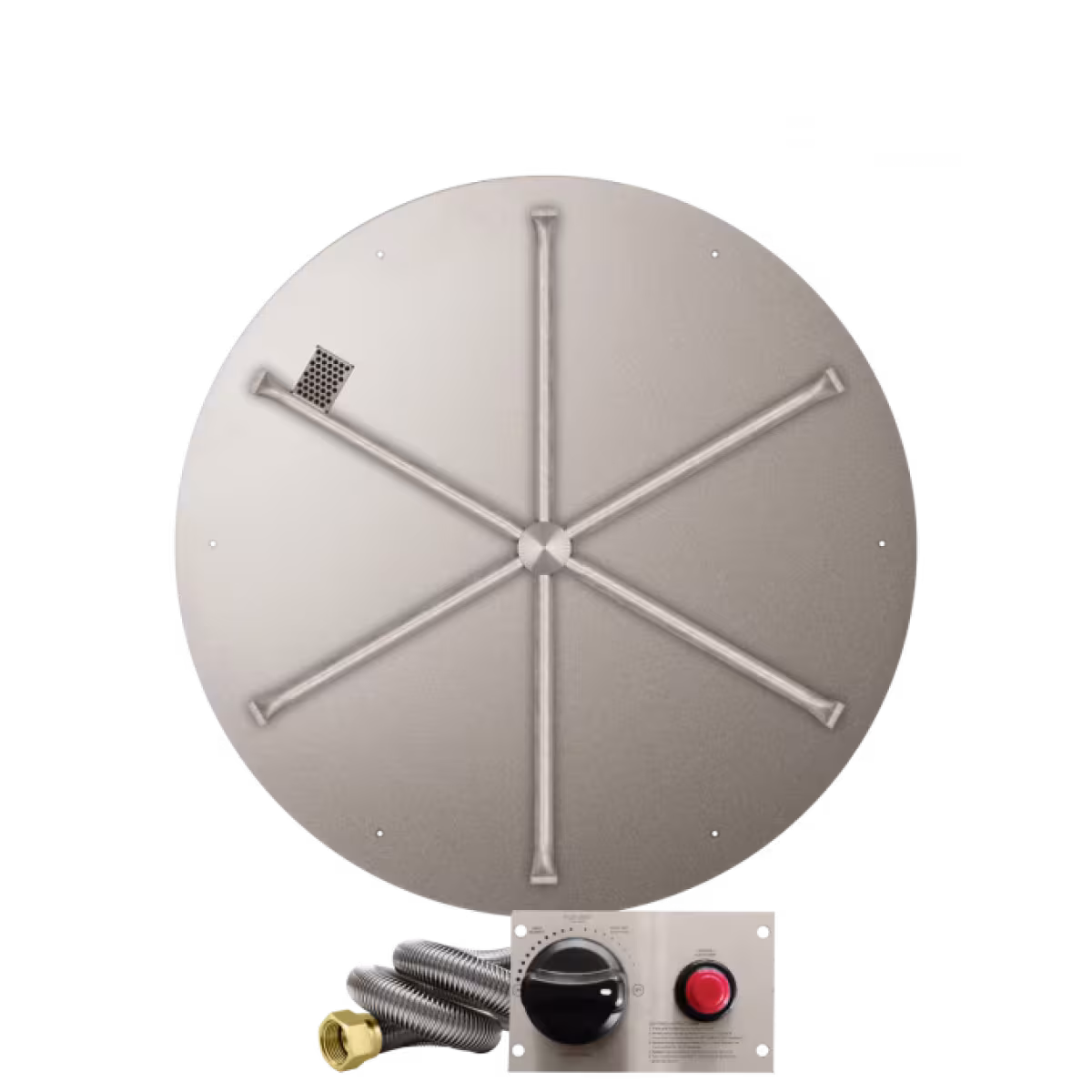 Gas Burner NG SS TPSI Bor/Cty/RCP Rd Kit