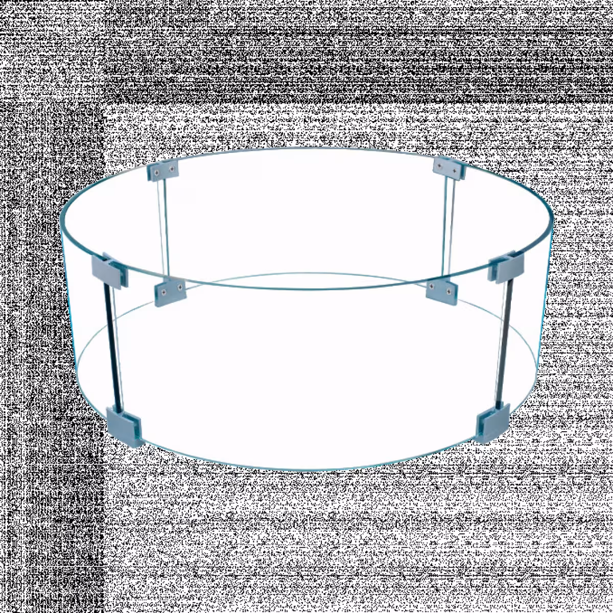 Glass Windshield HD 38"x38"x7.5" FPB-38S