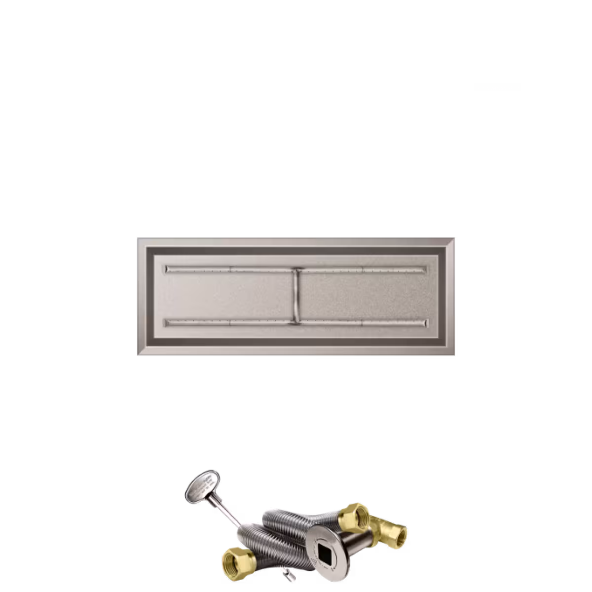 Line Fire Linear H Burn SS 48X14 MT N