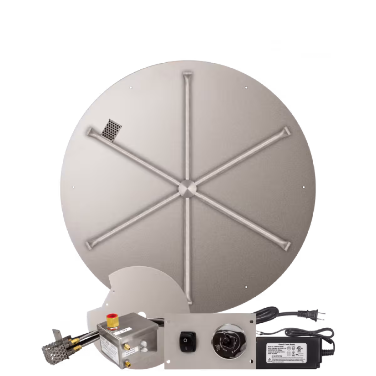 Gas Burner NG SS AWS Borg/Cty/RCP RD Kit