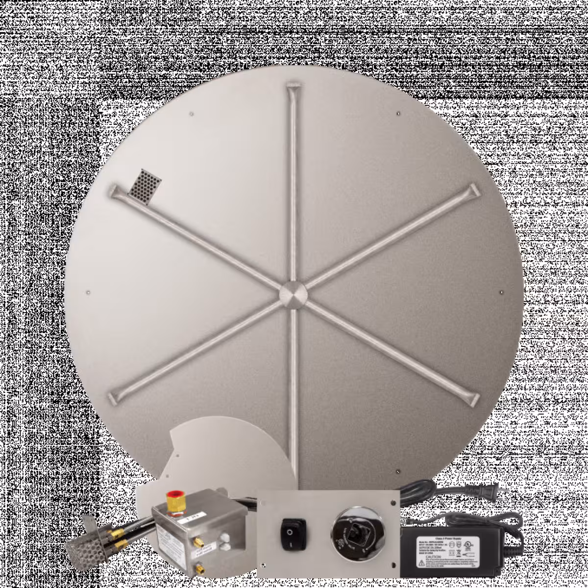39" Round SS Disc w/36" Burner AWS-NG
