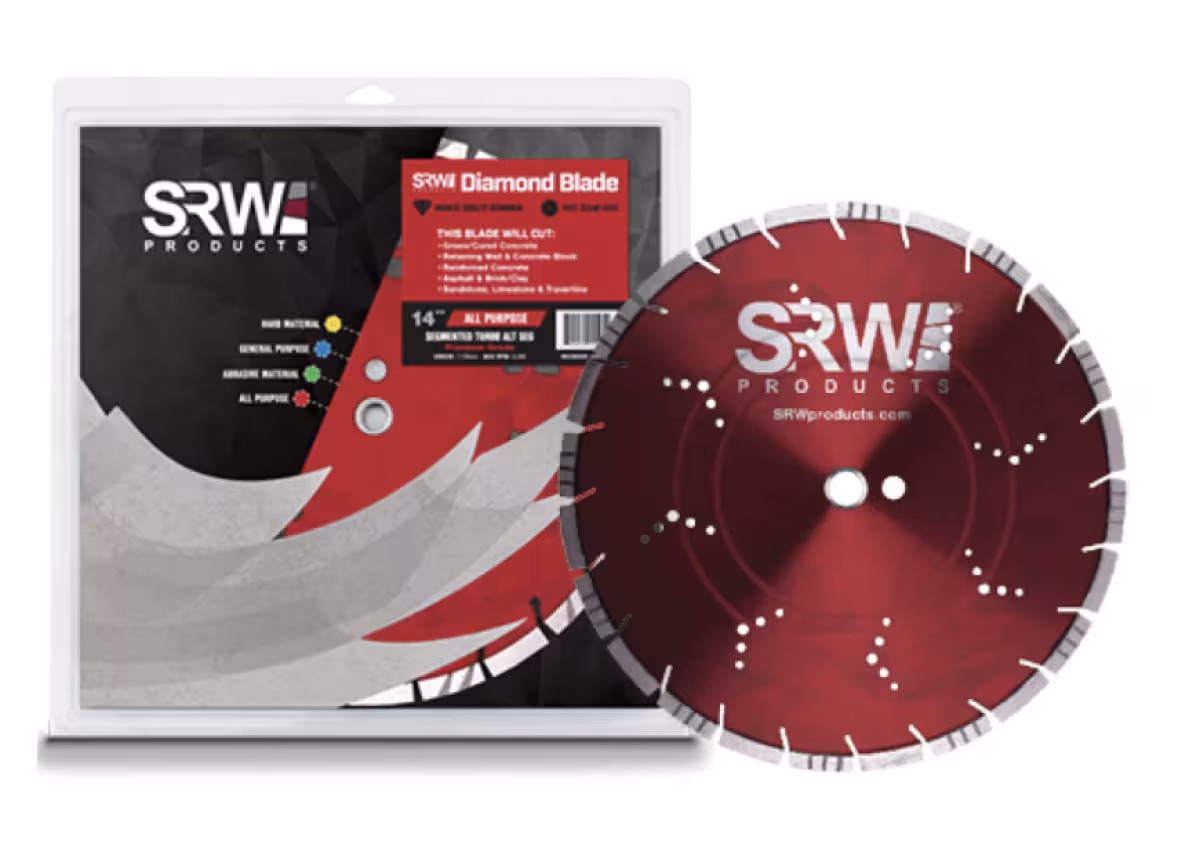 Diamond Blade SRW 14" BVAP 14 Red