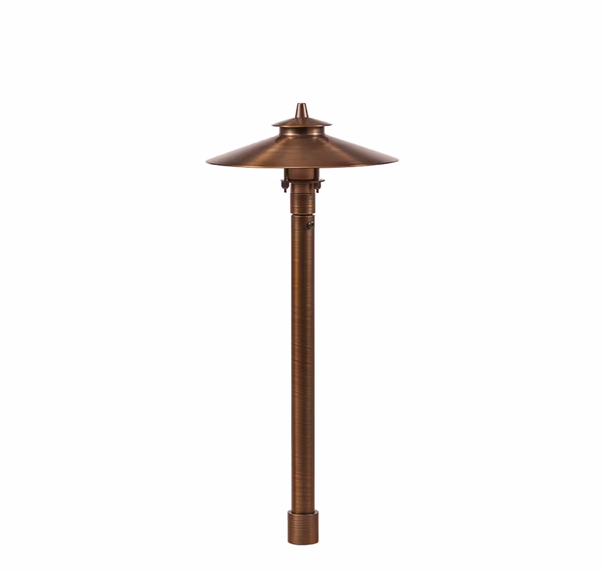 PL200 Path Light Brass Adjust NO LAMP