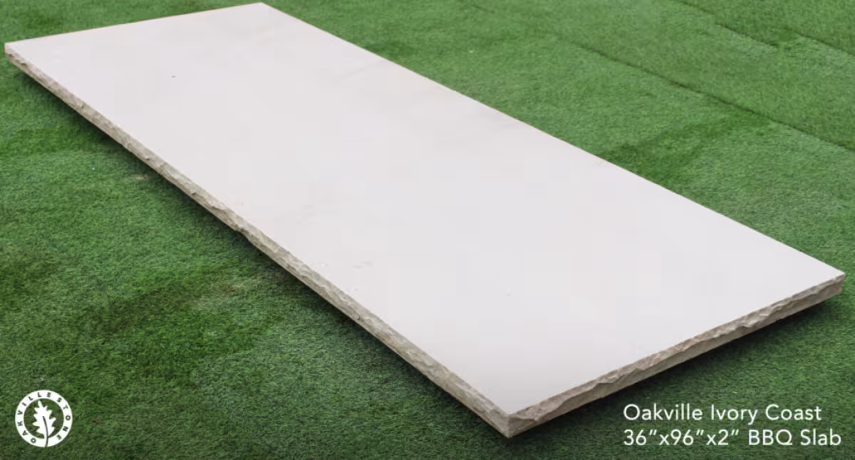 Ivory Coast BBQ Slabs 36"x96"x2"