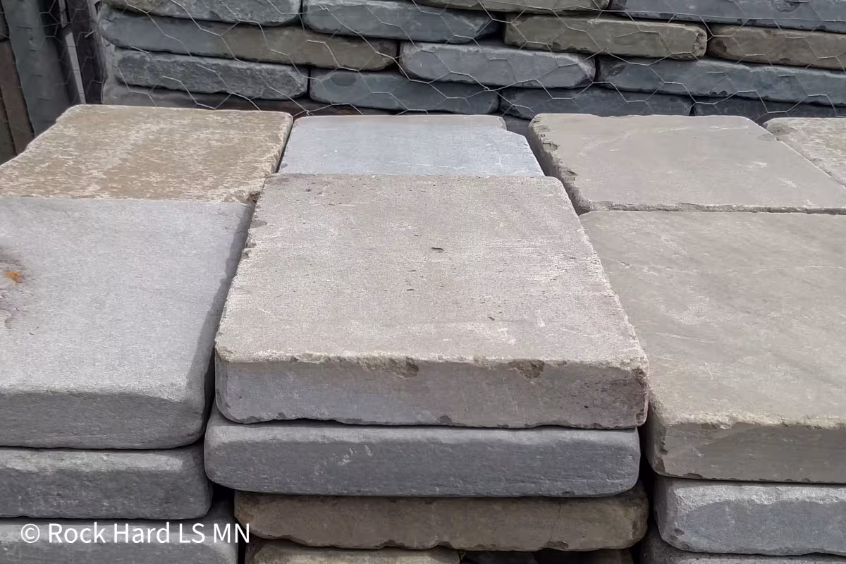 Tumbled Bluestone Paver, 12x24"
