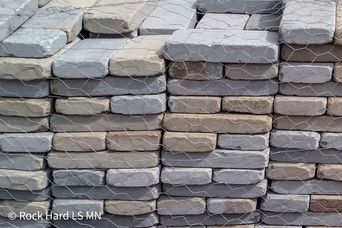 Tumbled Bluestone Paver, 12x24"