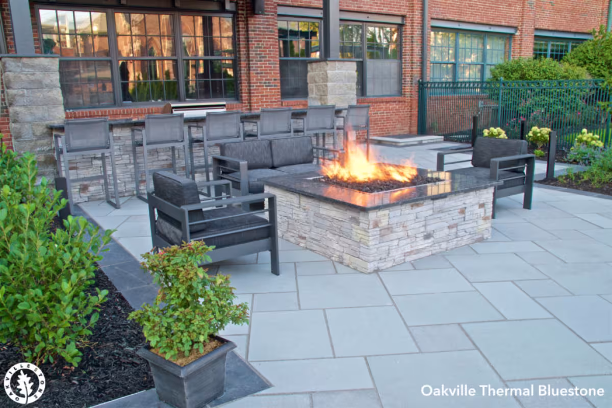 Thermal Bluestone Paving 8pc (Pattern 2)