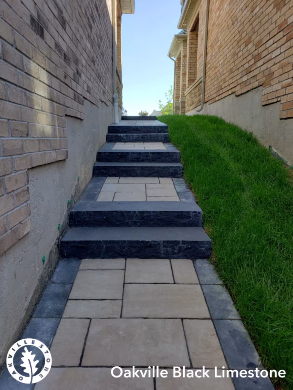 Black Limestone Step 16"x96"x7"