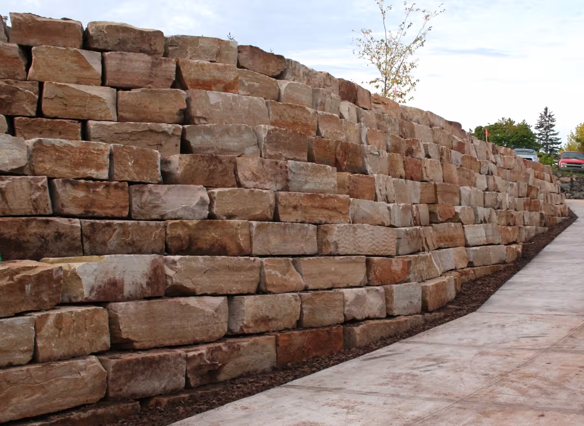 Highland Brown Outcropping 8-12"x18" D