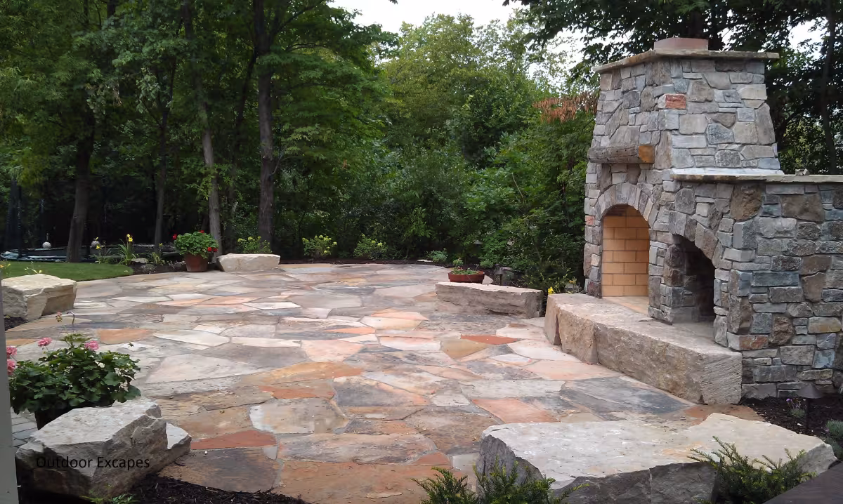 Cafe Cherryland Patio 2"x12-24" pieces