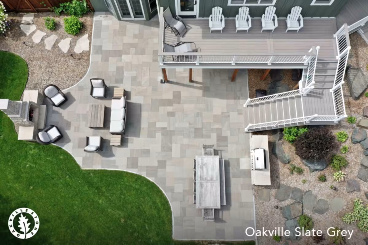 Slate Grey Edge Paver 12"x24"x1"