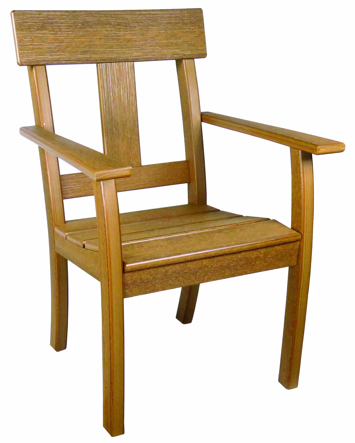 Farmhouse Dining chair w/arm White