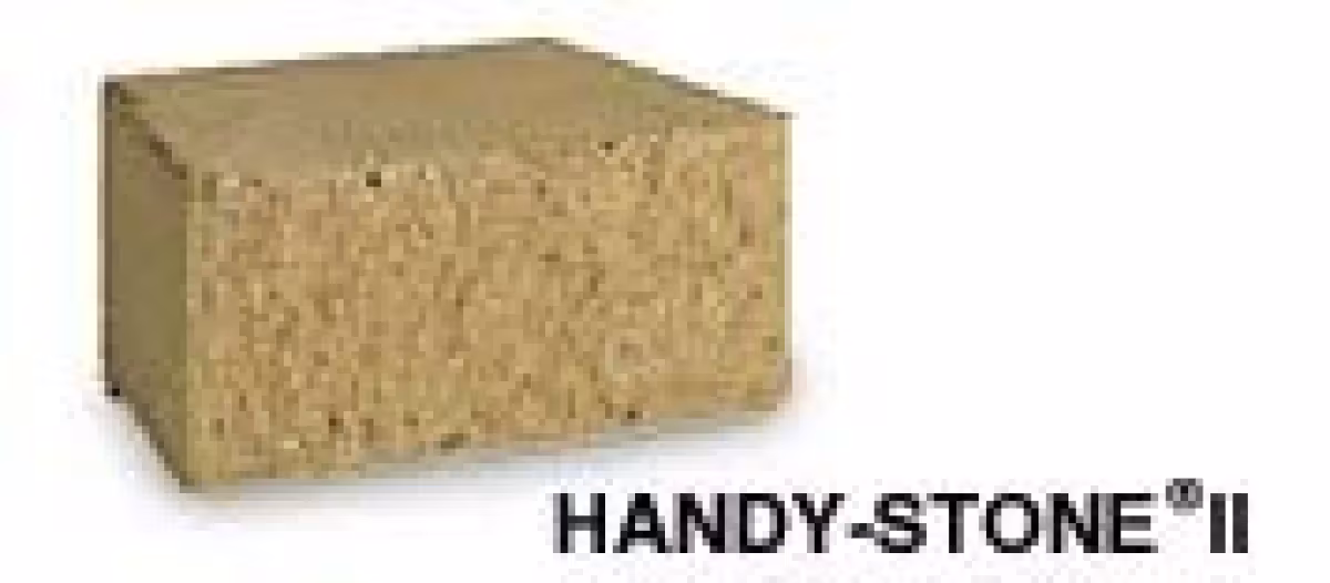 Handy Stone II Taper 4 Hx8.5x6 D Tan