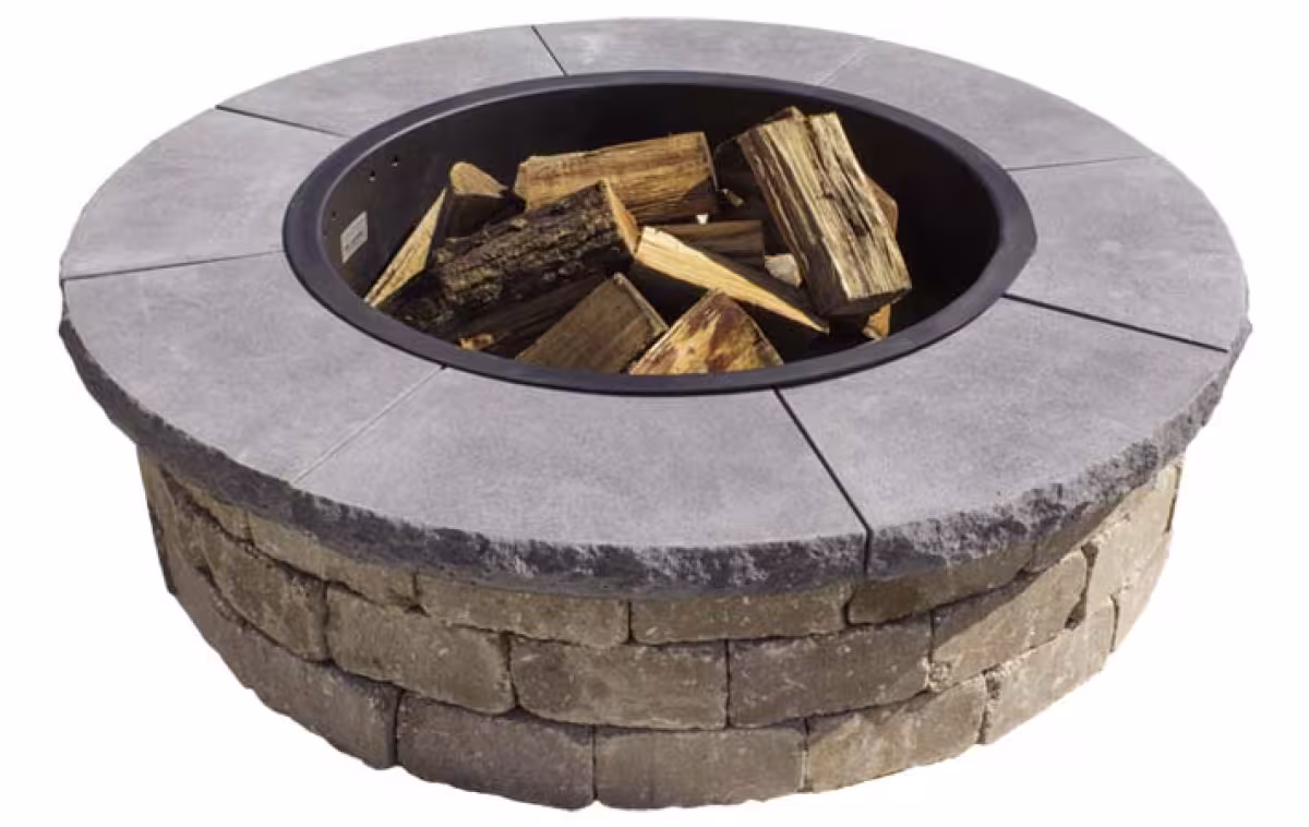 Cap Fire Ring Silver Creek Bluestone