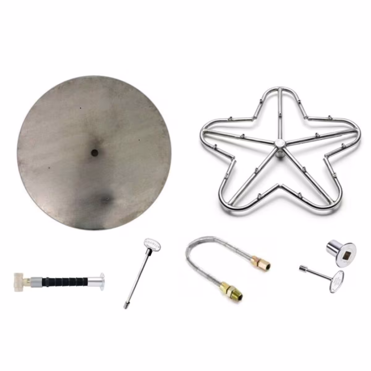 Rosetta Belved Fire Pit RD Steel Insert