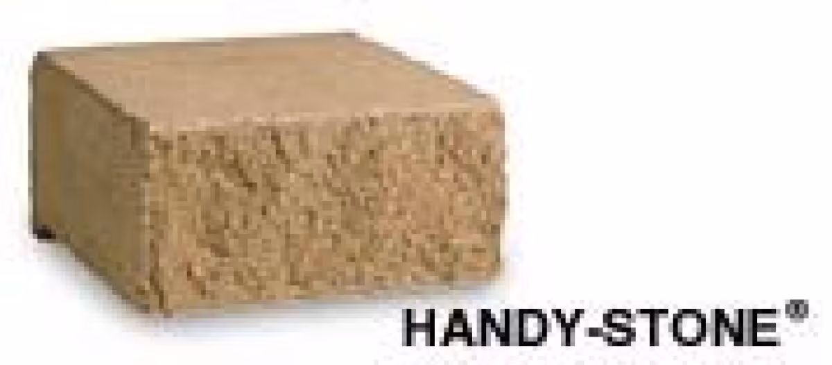 Handy Stone I 4"H x 8"W x 9"D Tan