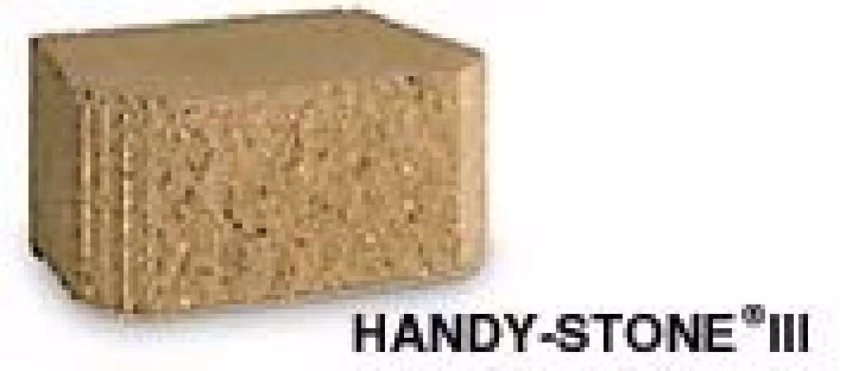 Handy Stone III 3S 4"H x 8.5"W x 6"D Tan