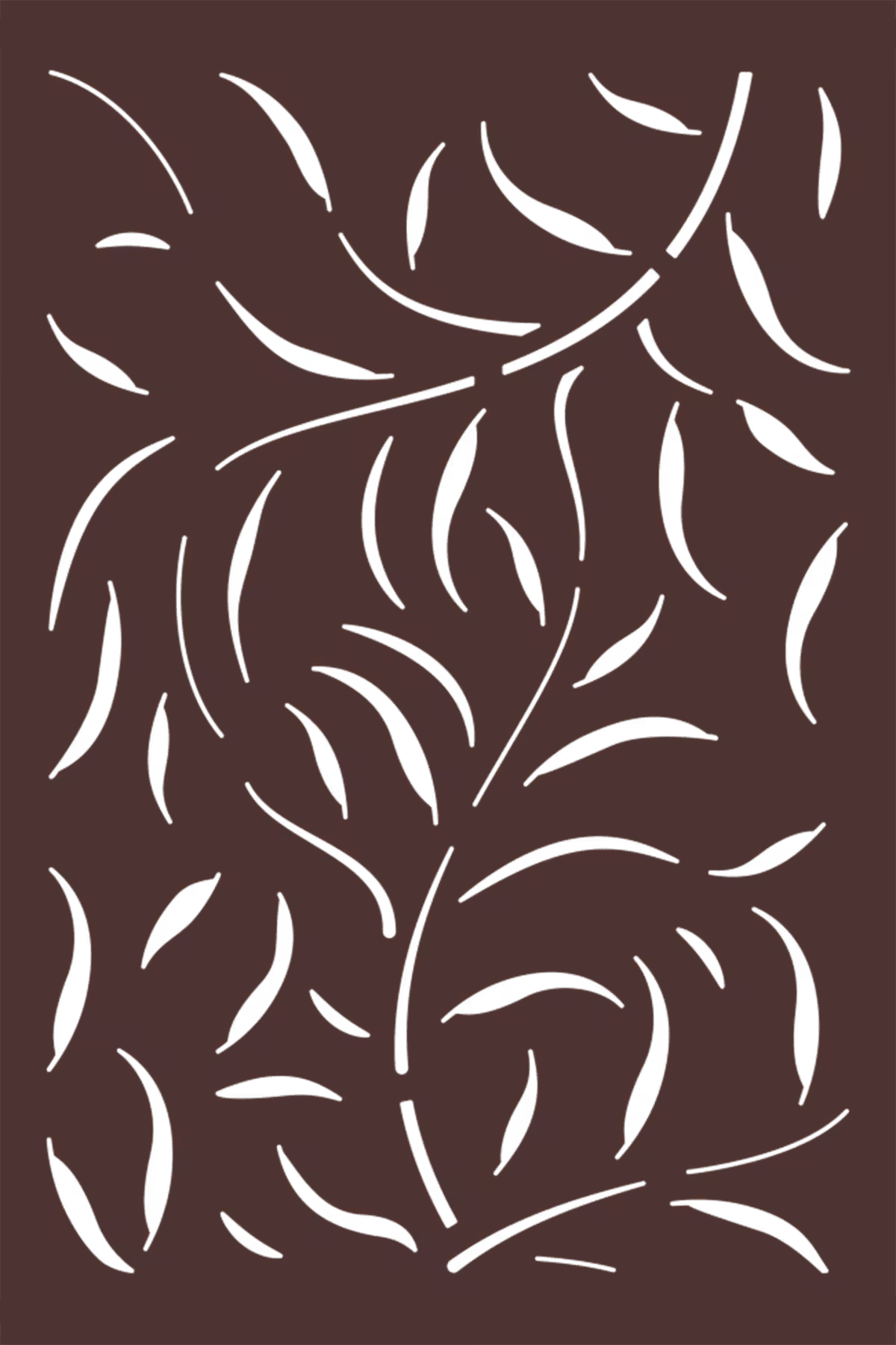 Panel OutDeco Savannah 48X70X5/16 Brown